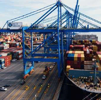 Maritime illustration from the company profile